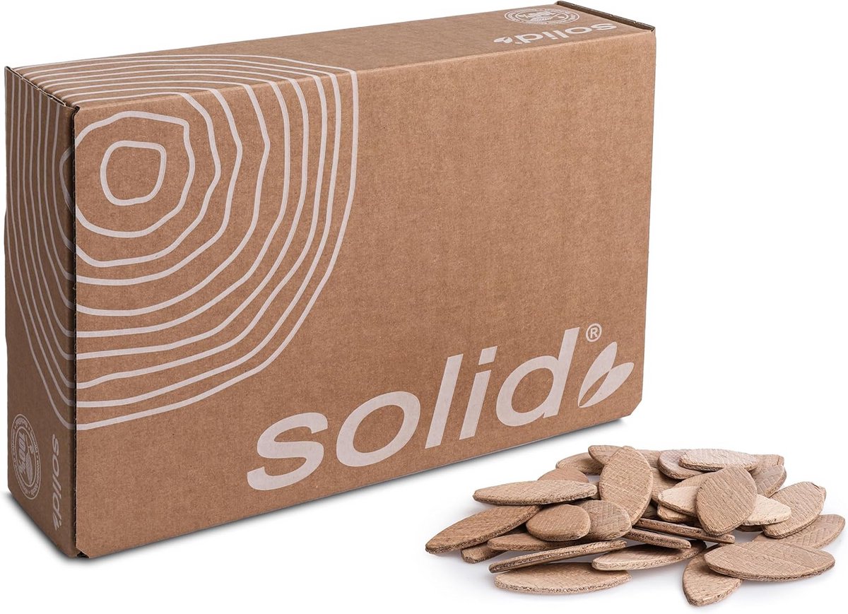 Houten Platte Deuvels 20mm - 200stuks Beukenhout voor Verbindingen en Freestoestellen