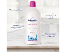 Melkmeisje Bad&Douche Pioenroos - 2000ml