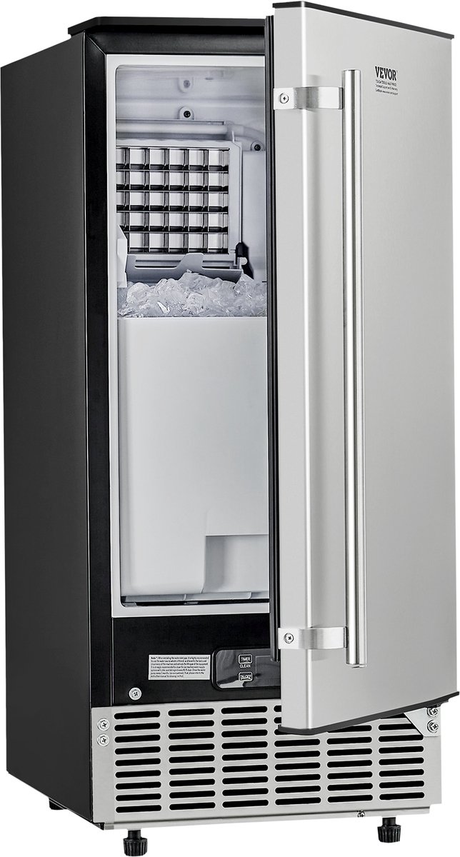 VEVOR Onderbouw Ijsmachine 36kg/Dag Ingebouwde Ijsmachine Draagbaar van Merkloos — afbeelding 2