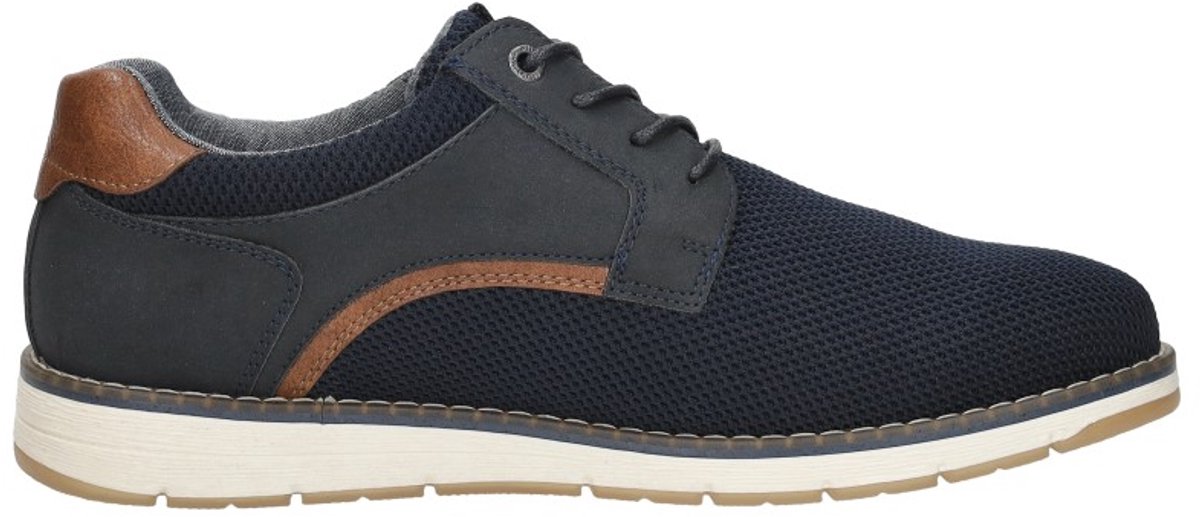 Mustang Veterschoenen Laag Veterschoenen Laag - Blauw - Maat 43
