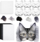 Kit De Máscaras Therian Diy Wadorn, 32 Piezas. Kit De Materi | Envío gratis