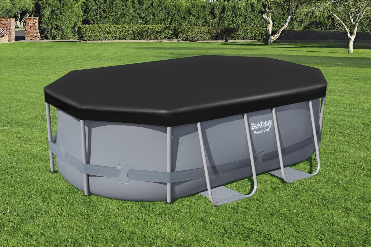 Bestway Flowclear cover for Power Steel - Oval 300 cm