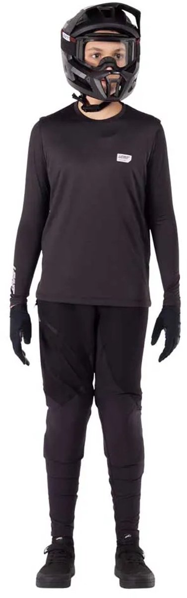 Leatt Gravity 1.0 Jr Mtb T-shirt Met Lange Mouwen cm Jongen Negro