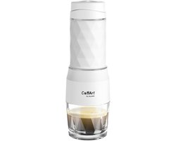 Sensova - Espressomachine Draagbaar - Draagbare Koffiemachine en Espresso Apparaat voor Reizen, Kamperen en Thuisgebruik - Compact Handmatig Koffiezetapparaat Zonder Stroom