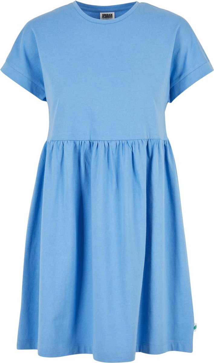 Urban Classics Organic Empire Valance Tee Korte jurk M Blauw