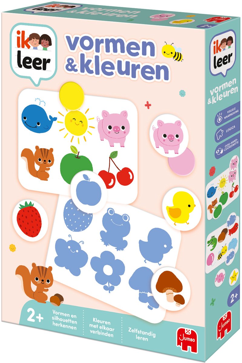 Jumbo - Ik Leer - Vormen en Kleuren - Educatief spel - Vanaf 3 jaar — afbeelding 4