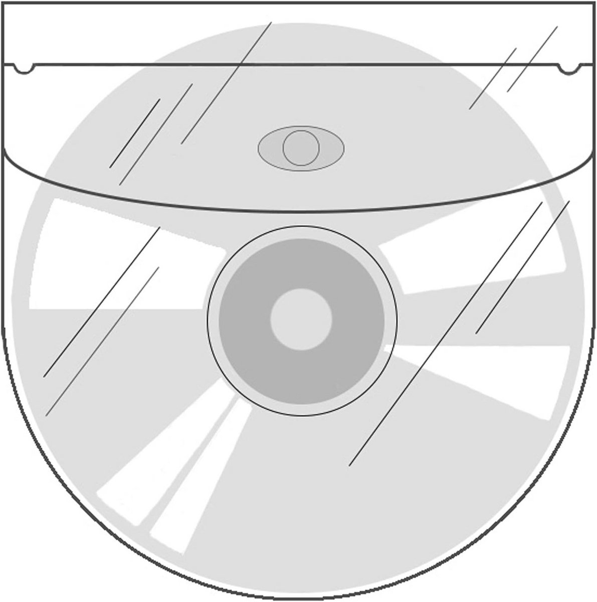 Zelfklevende CD Hoezen met Sluitflap voor CD, DVD en Blu-ray (20 of 100 stuks)