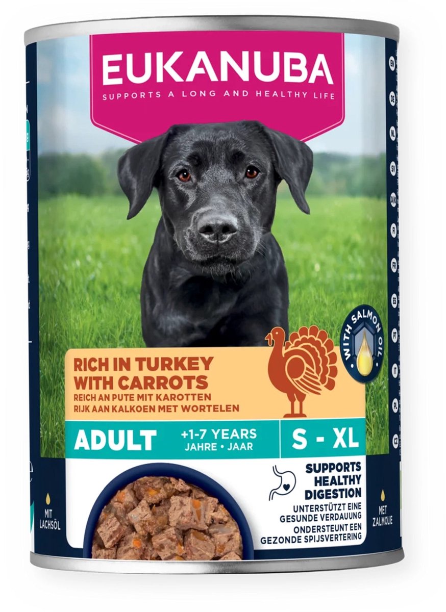 Eukanuba Adult Paté - Hondenvoer - Kalkoen - 400 gram