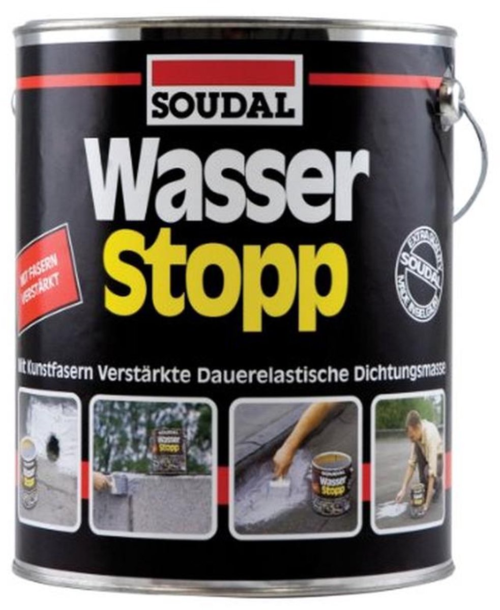Waterbestendige afdichtmassa en waterstop 4 kg - ideaal voor het afdichten van daken en dakgoten