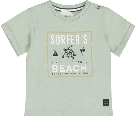 Dirkje Jongens T-shirt - Soft Sage