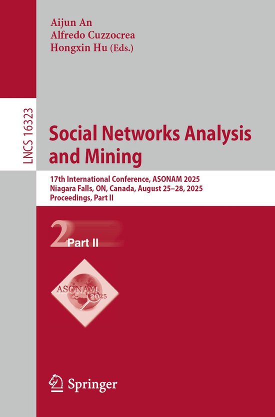 Springer Nature Proceedings Computer Science 2 - Social Netw ... - cover