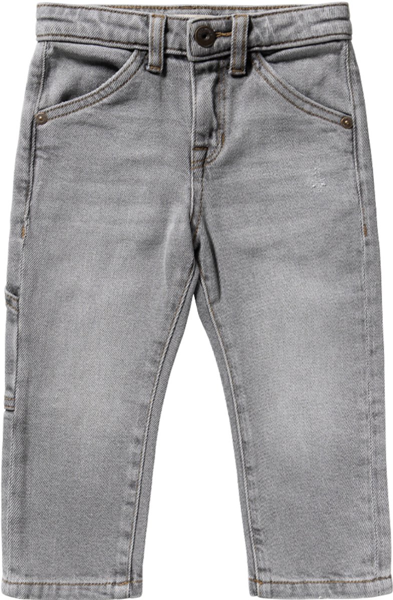 Your Wishes - Grey Denim Worker Jeans - Denim Grey - Maat 98