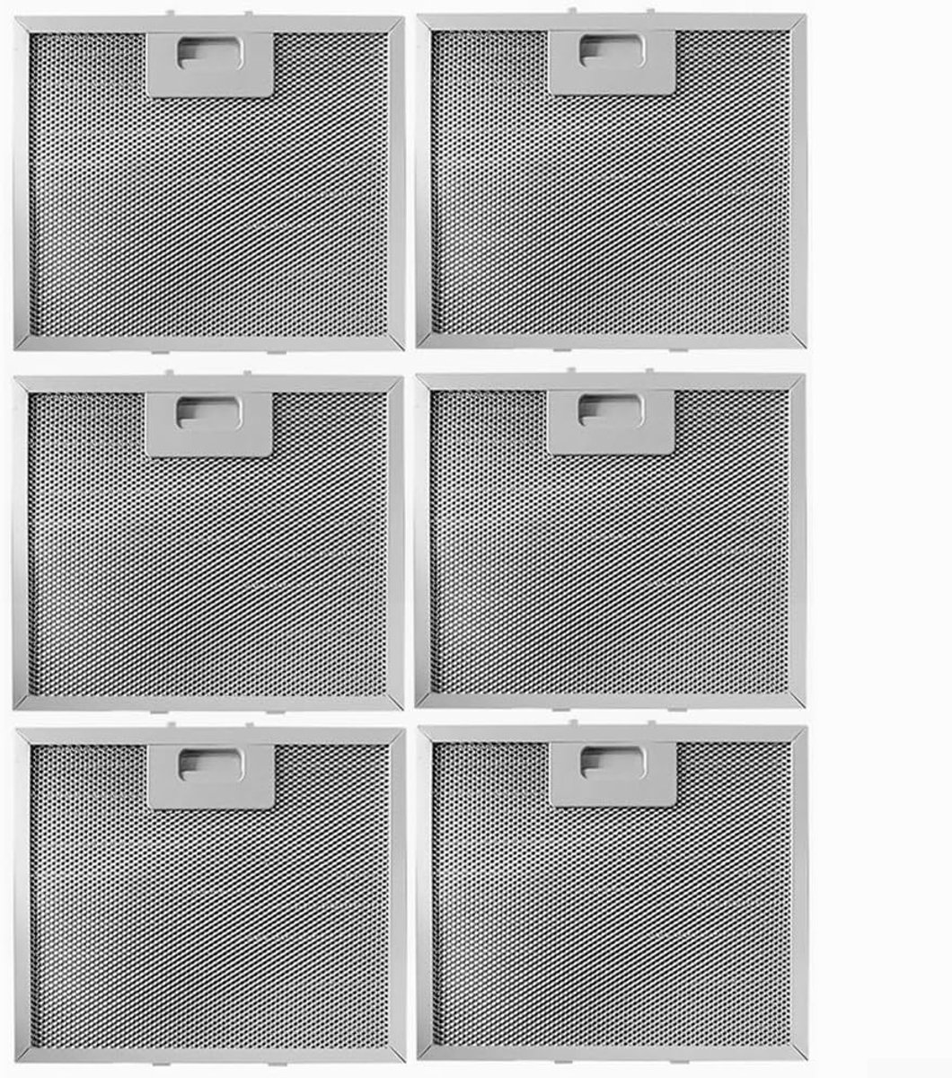 Afzuigkap Filters - Metalen Gaas - Keuken Reinigen - Superieure Filtratie - 400 x 300 mm - Zilver