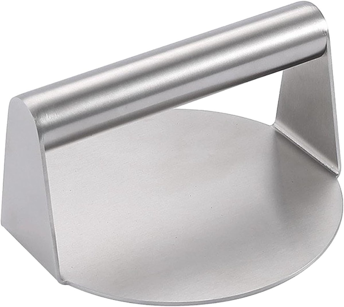 Burger Pers - Vlees Smasher - Sappige Burgers Maken - Roestvrij Staal - 14 x 14 x 8 cm
