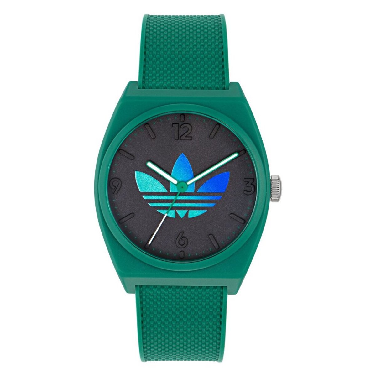 Adidas Originals Project Two Grfx AOST24552 Horloge - Kunststof - Groen - Ø 38 mm