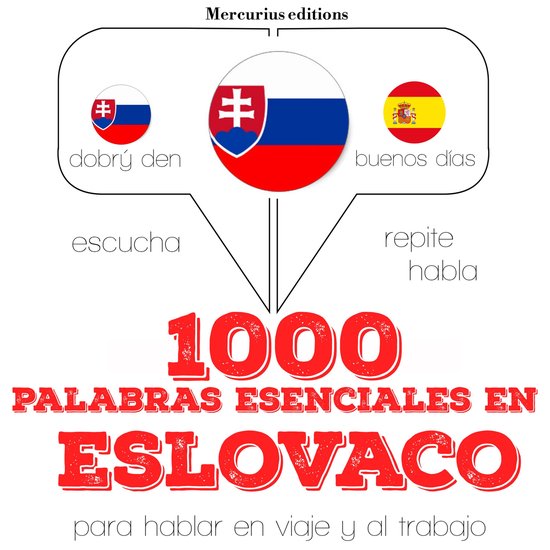 1000 palabras esenciales en eslovaco - cover