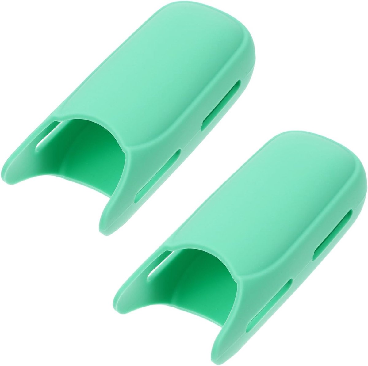 Krultang Hoes - Isolerende Grip - Haar Styling - Hittebestendig Siliconen - 9 x 4 x 3 cm - Groen