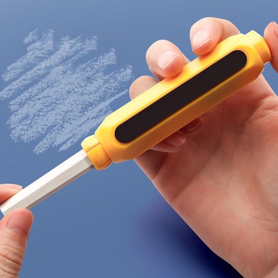 Krijt Houder Set - Automatische Houder - Beschermt Krijt - Verstelbare Lengte - 3.7 x 1 Inch van Merkloos — afbeelding 5