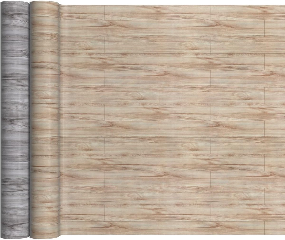 PVC vloerbedekking - Vinyl vloer - Woonkamer inrichten - Houtlook design - 140 cm breed -