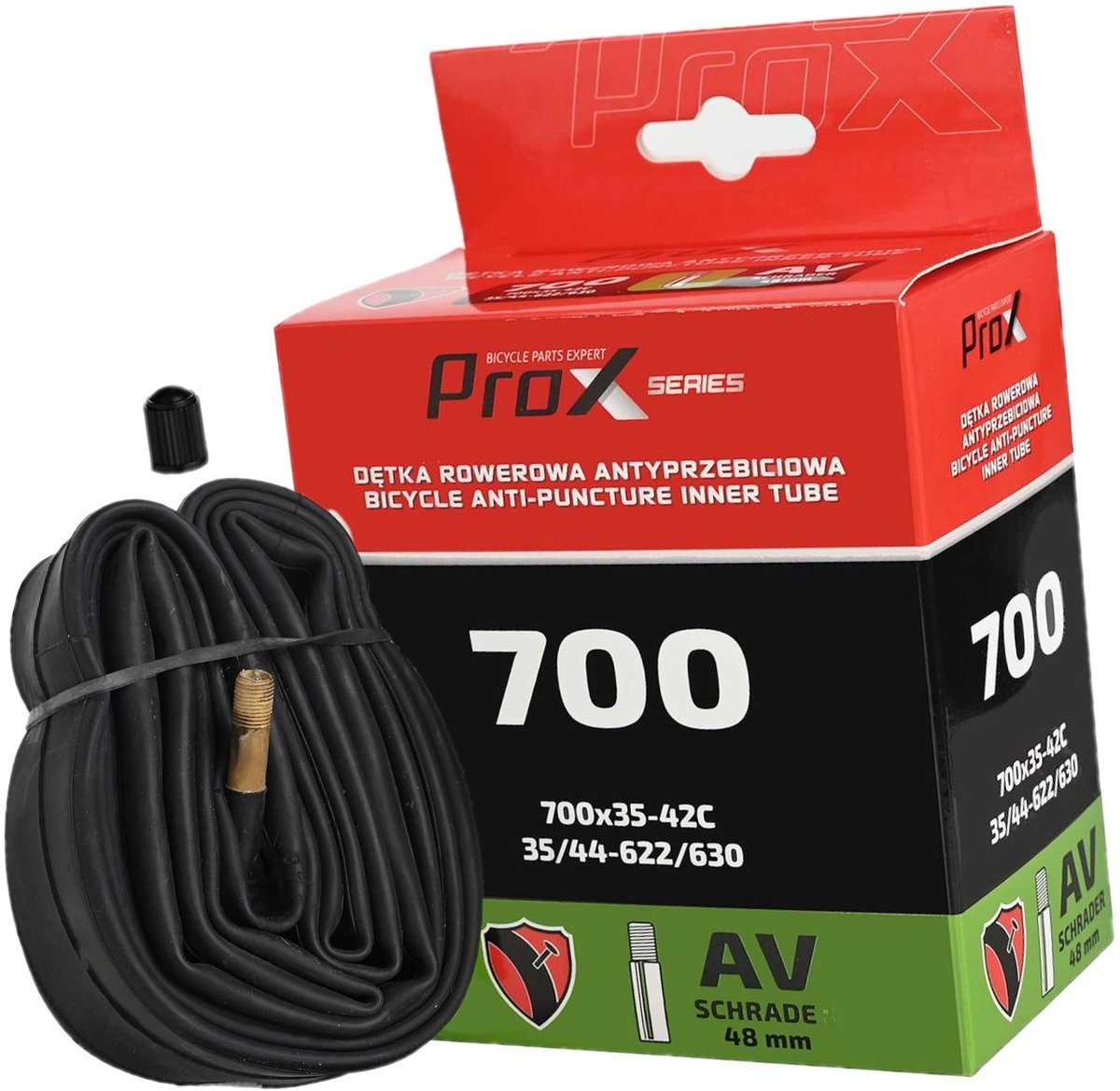 ProX Serie - Antilek Fietsenbinnenband - 700x35/42C - Auto Ventiel - Zelfafdichtend