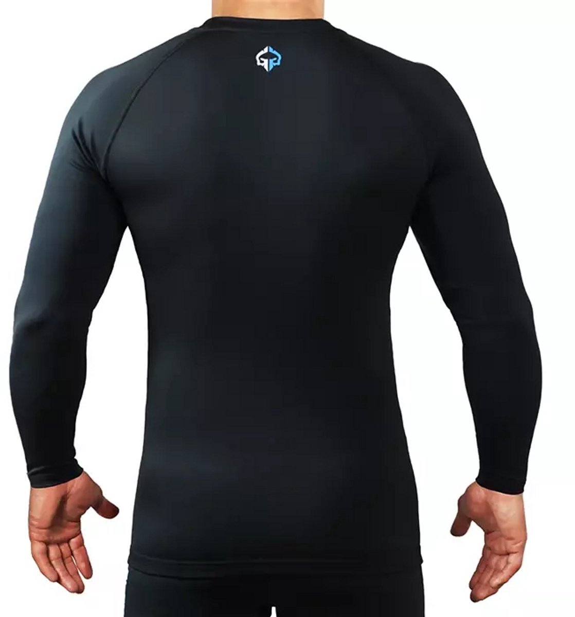 Ground Game Athletic Classic - Rashguard - Lang - M - Zwart