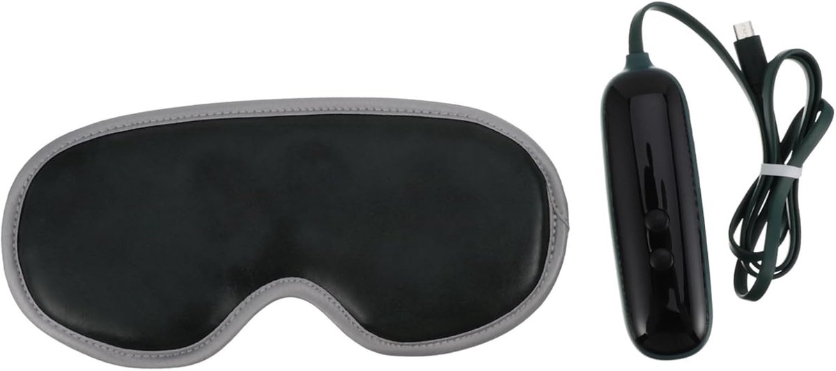 Oogmassageapparaat - Oogverzorging - Vermoeidheid Verlichten - Verwarming & Vibratie - 20 x 9 x 2 cm - Groen