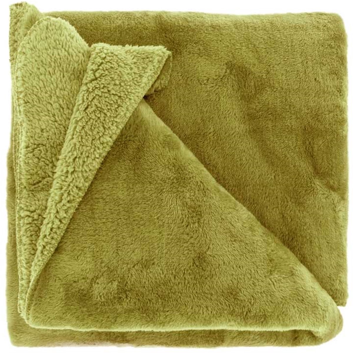 Unique Living Plaid Torvah 150x200cm Moss Green Groen
