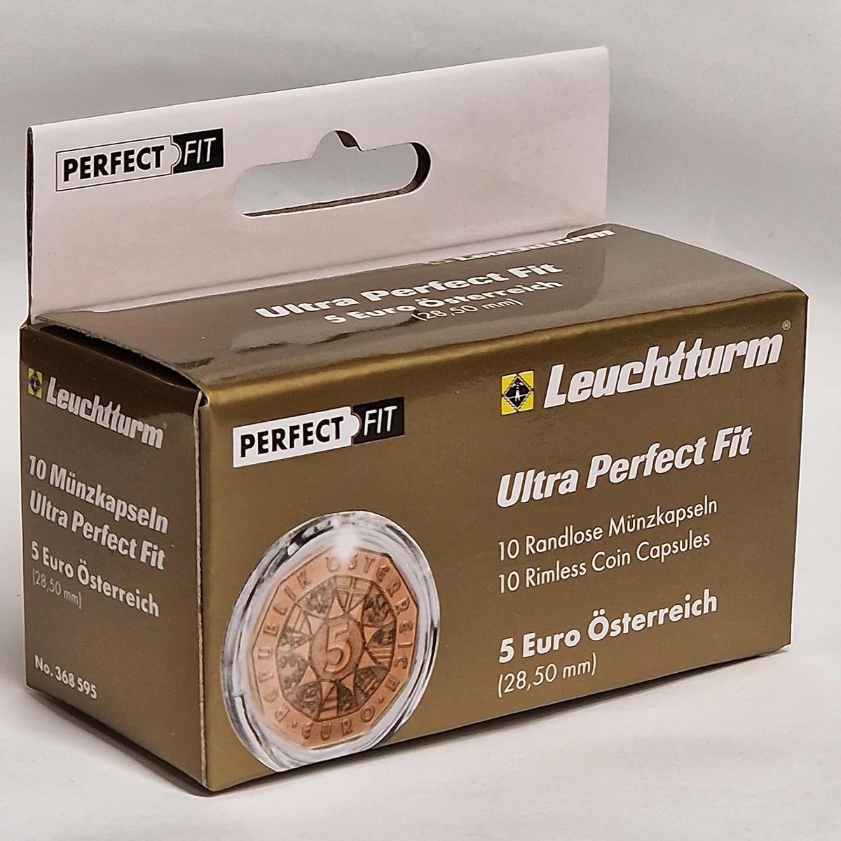 Muntcapsules - Opslaghouders - Munt Verzameling - Perfecte Pasvorm - 10 Stuks - Transparant
