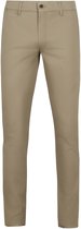 Suitable Plato Chino broek Khaki - Maat 54 - Heren - Mannen broeken