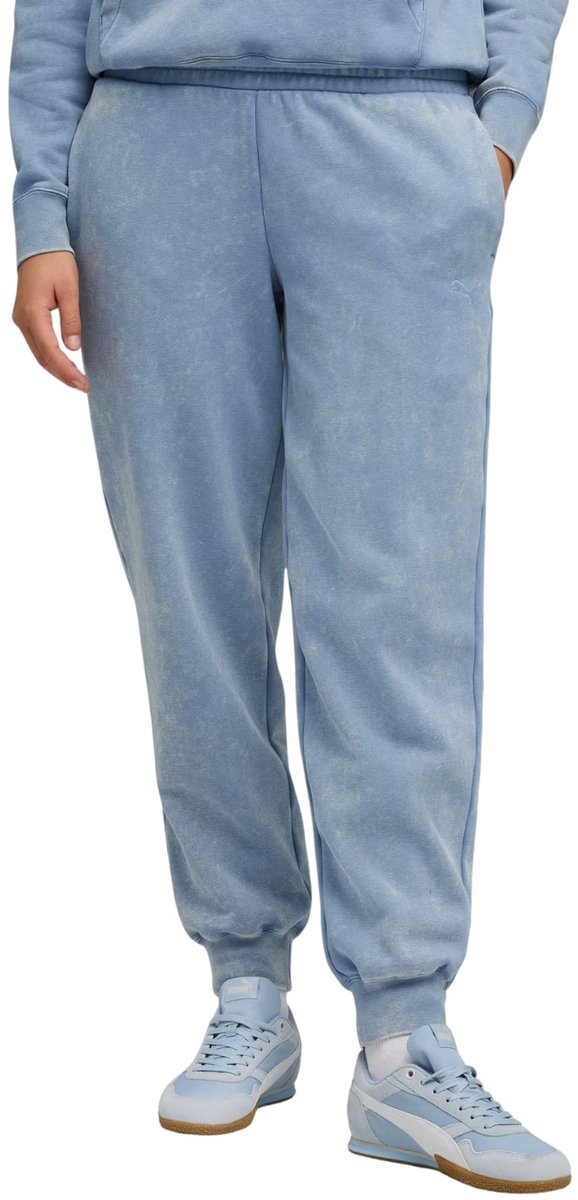 PUMA ESS ELEVATED COMFORT WASH PANTS FL 68810434 r Blauw