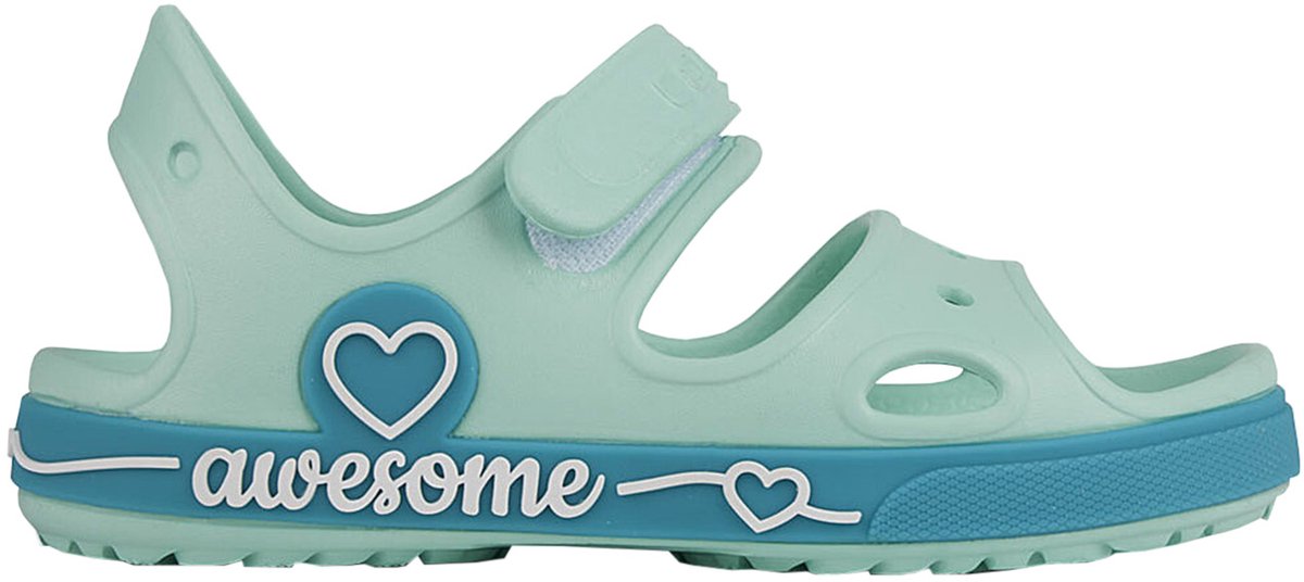 Coqui Sandalen Kinderen Yogi Mintgroen-Turquoise 4419A - Maat 20-21
