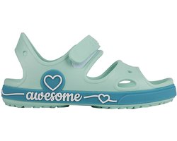 Coqui Sandalen Kinderen Yogi Mintgroen-Turquoise 4419A - Maat 20-21