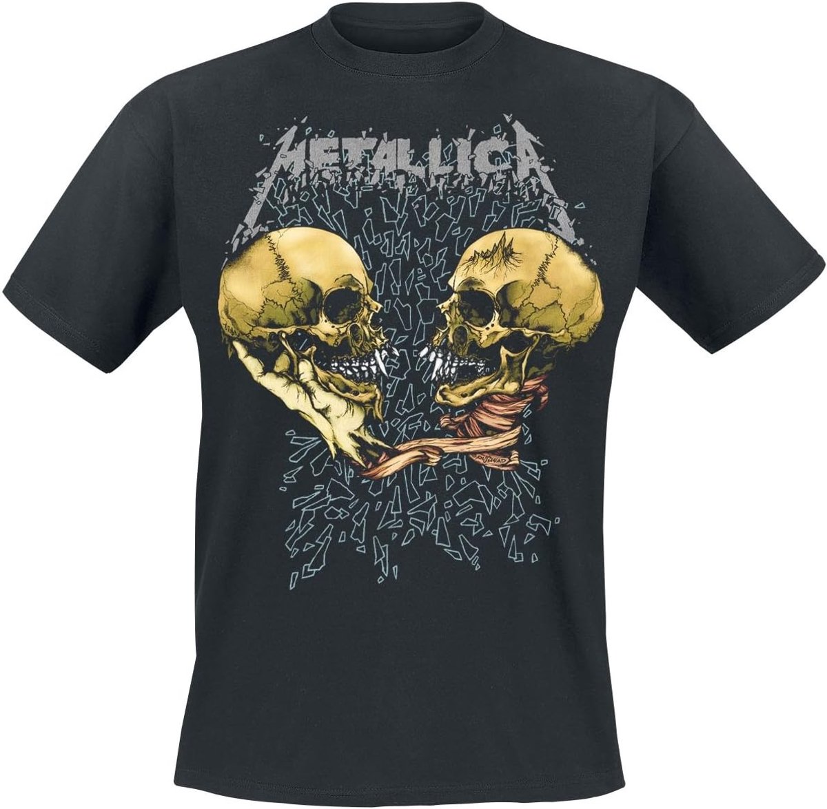 Band T-shirt - Muziek Shirt - Casual Kleding - Officiële Merchandise - 12.7 x 17.78 x 5.08 cm - Zwart