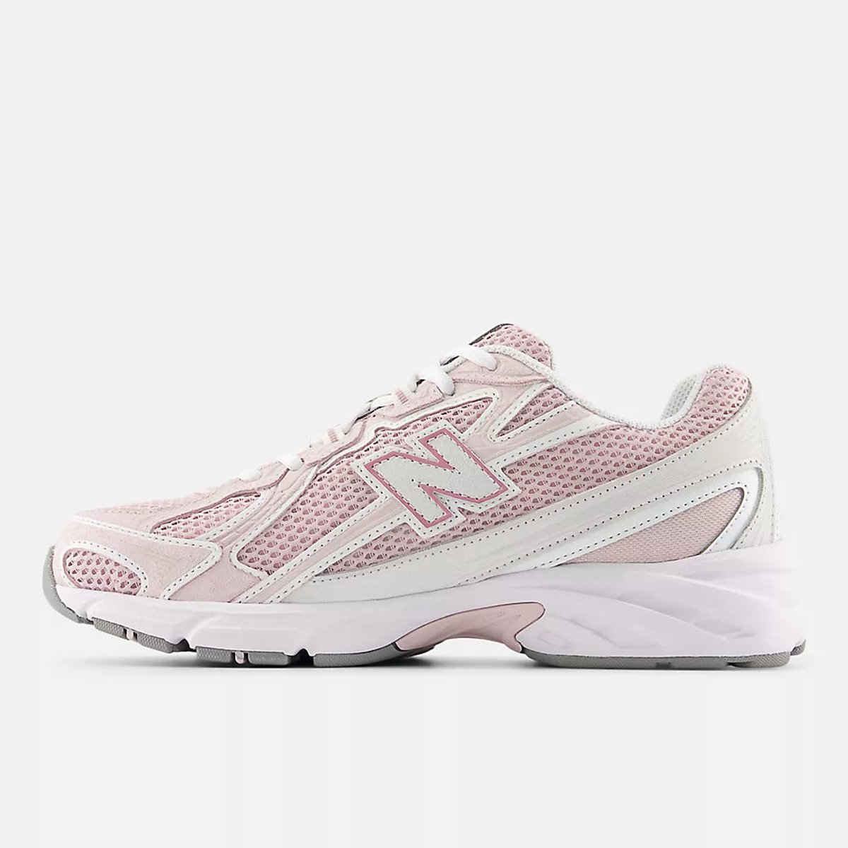 New Balance 740 Sneakers Unisex Rosewood Wit