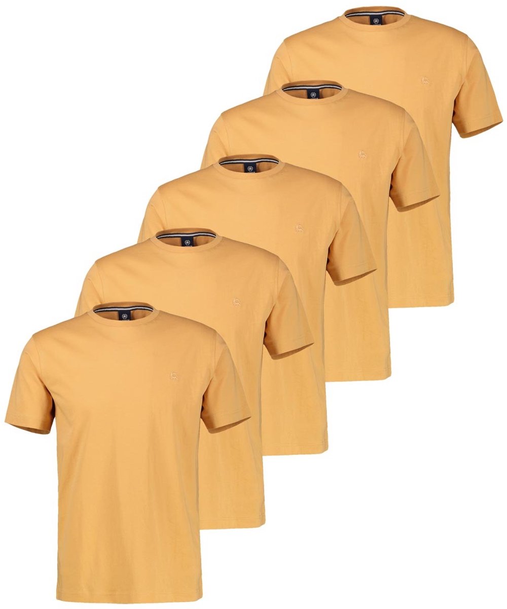 LERROS Heren t-shirt 5 pack Basic