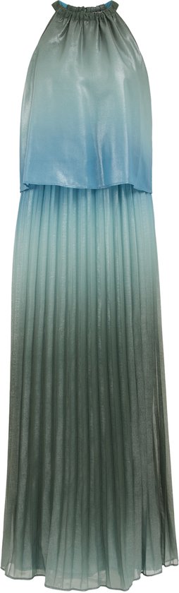 Robe maxi plissée WE Fashion Dames avec effet métallisé