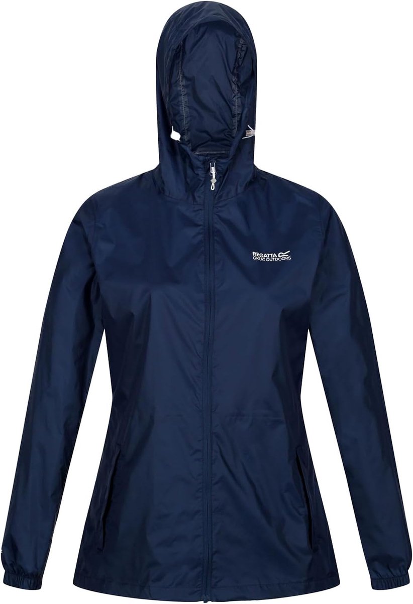 Waterdichte Dames Hardshell Jas met Capuchon