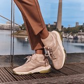 FALKE Family kort eenkleurig katoen sneakersokken enkelsokken dames grijs - maat 39-42