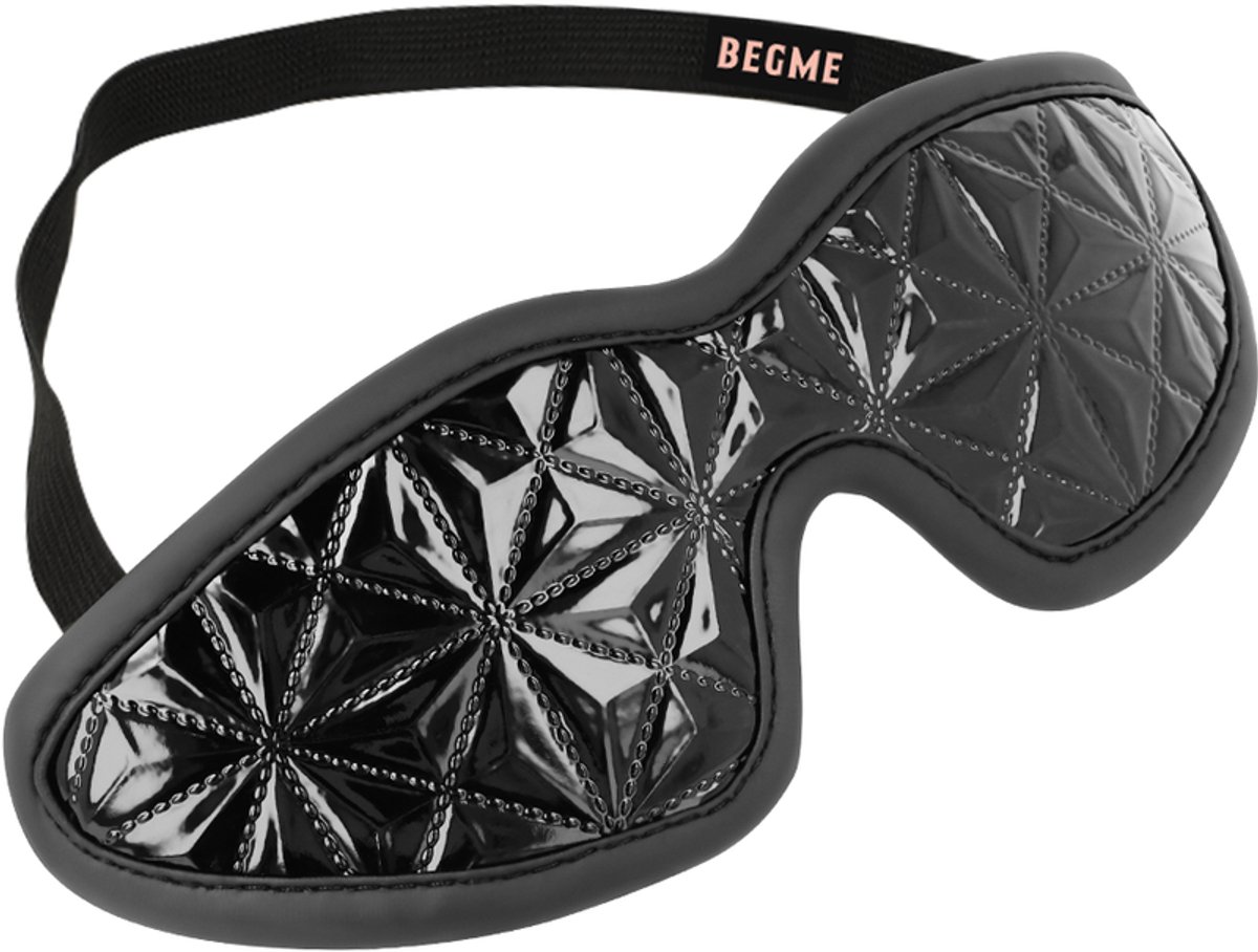 Begme - Black Edition Premium Blind Mask With Neoprene Lining