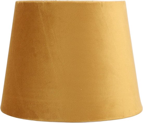 Foto: Fluwelen conische decoratieve lampenkap lamp vervangende schaduw stoffen eenvoudig te monteren e27 e14 tafelbedvloerlamp goudkleurig trendy design