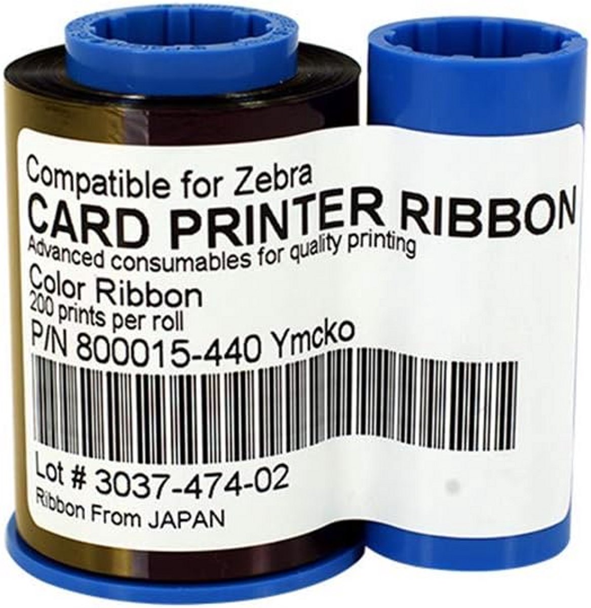 YMCKO Kleurlint voor Kaartprinters - 200 Prints