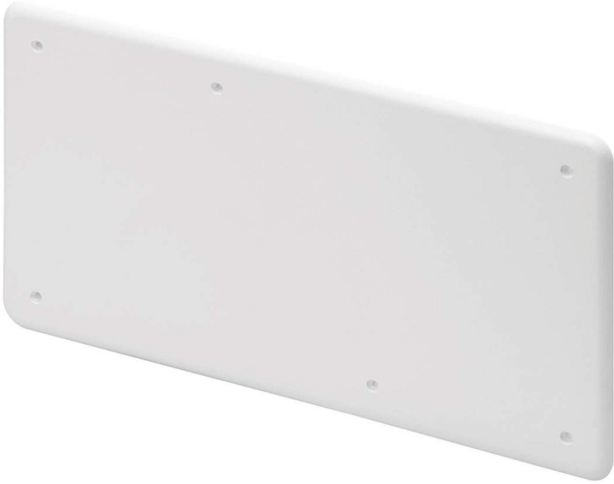 Afdekplaat met schroeven voor verdeeldoos 296 x 153 mm maat 7