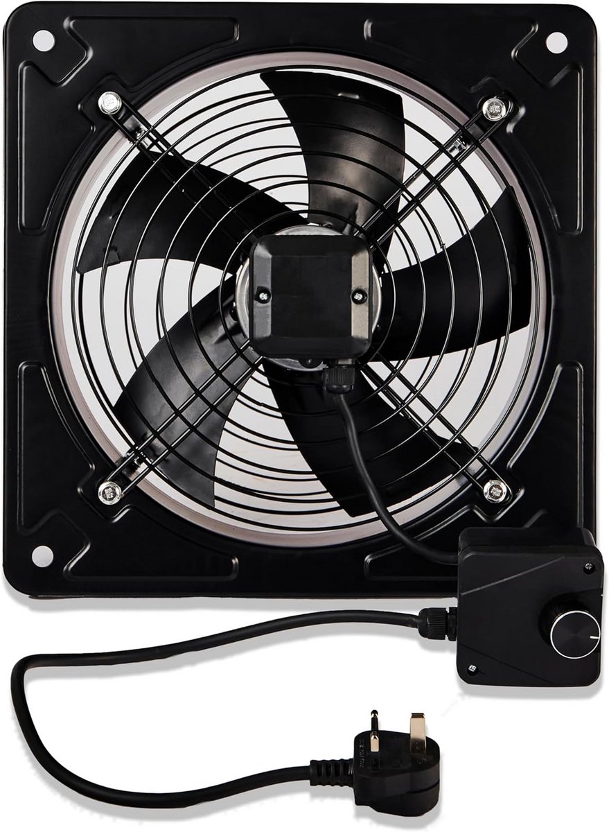 Industriële Afzuigventilator Axiaal Ventilator met Snelheidsregelaar voor Werkplaats en Ma