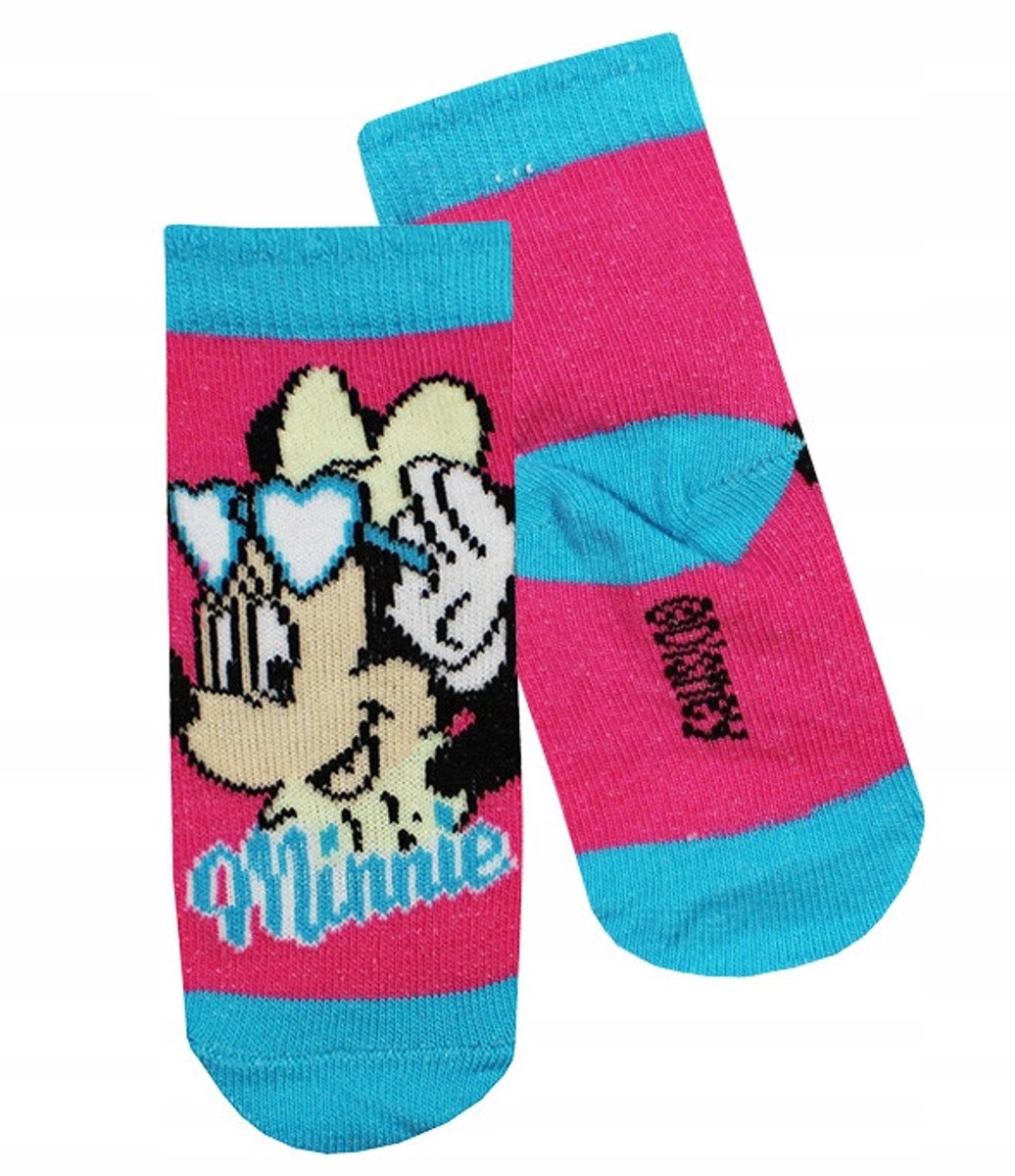 Disney Minnie babysokken 0/6 maanden Blauw