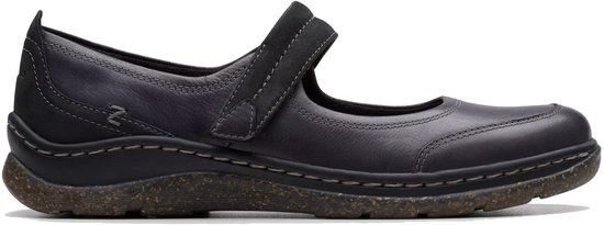Clarks Orlene Jane - dames ballerina - Zwart - maat 37 (EU) 4 (UK)