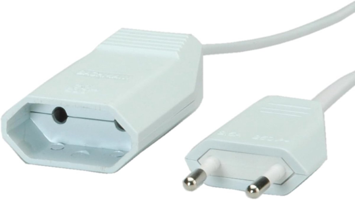 Power Extension Cable 2.5A Wit 3 m - Hoogwaardige Kwaliteit