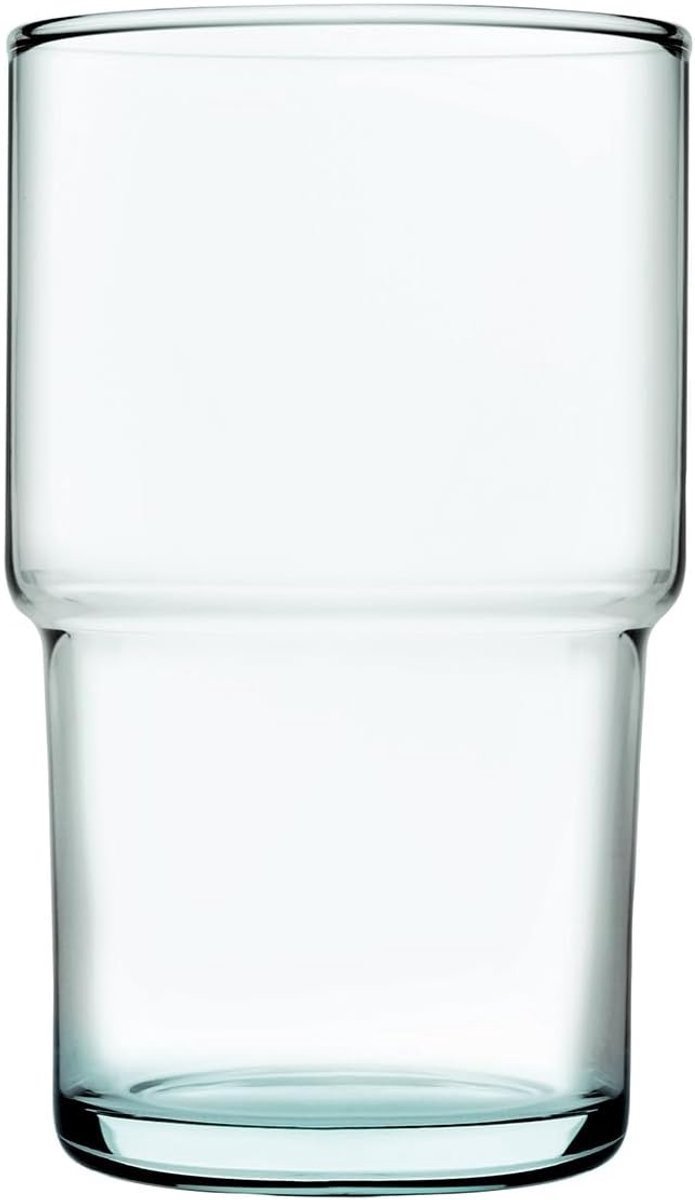 Set van 4 glazen van gerecycled glas - 44 cl - Duurzaam en elegant
