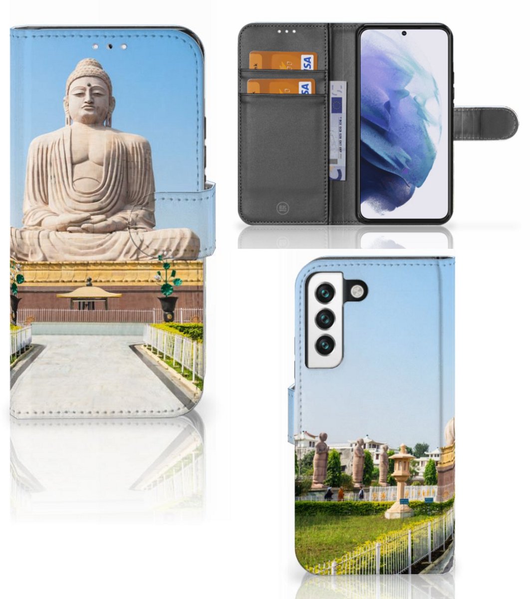 Samsung Galaxy S22 Flip Cover Boeddha