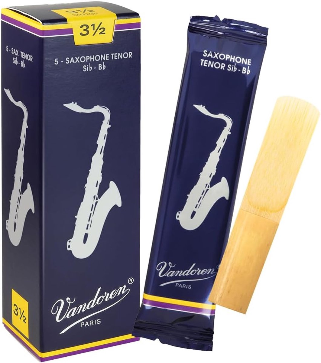 Tenor Saxofoon Riet 3.5 – Hoogwaardige Kwaliteit voor Professionele Muzikanten