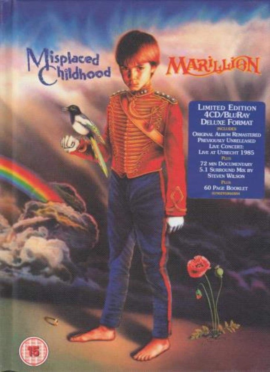 Deluxe Editie van Misplaced Childhood - 4 CD's + Blu-Ray
